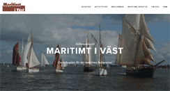 Desktop Screenshot of maritimtivast.se